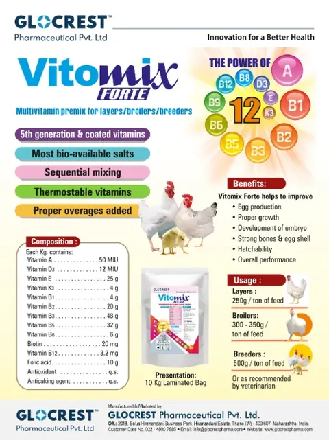 Vitomix Forte leaflet, back